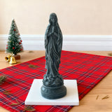 Our Lady of Lourdes Scented Candle: A Sacred Glow of Devotion & Tranquility