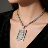 Our Lady of Guadalupe Dog Tag Necklace: A Timeless Symbol of Devotion