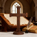 Beechwood Orthodox Double-Sided Crucifix: Carry His Redemption Close, In Every Moment