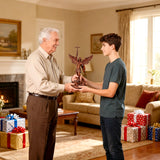 St. Michael the Archangel - Hand Carved Boxwood Sculpture - Spiritual Guardian for Prayer Spaces