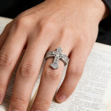 Cross Statement Ring: Wear Your Faith With Bold Elegance