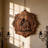 Nativity Wooden Wall Hanging