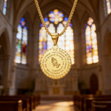 Serenity Prayer Medallion Necklace: A Daily Reminder of Faith & Resilience