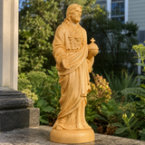 Sacred Heart of Jesus Wooden Statue: A Tribute to Unfailing Love