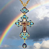 Orthodox Jesus Crucifix: Ornate Symbol of Faith & Redemption