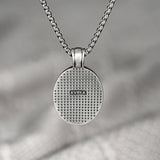 Pure Tin Saint Patrick Necklace,the Patron Saint of Ireland、Barbers、Engineers、Hairdressers、 Miners etc - BGCOPPER