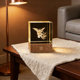 Archangel Michael 3D Crystal Lamp: A Beacon of Protection & Faith