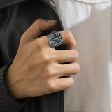 S925K Silver Handcrafted Jesus Crucifixion Scene Ring - BGCOPPER