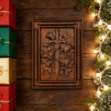 Rose & Sword Wood Wall Art: Where Strength Meets Grace