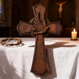 Holy Spirit Dove Wooden Cross: A Symbol of the Spirit’s Presence & Guidance