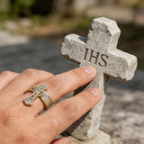 Cross Statement Ring: Wear Your Faith With Bold Elegance