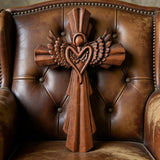 Angel Guardian Cross Wall Decoration