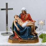 Pietà Resin Statue: A Christian Symbol of Mary’s Grief & Christ’s Redemption