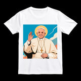 Pope Francis Printed T-Shirt Short Sleeve Commemorative - BGCOPPER