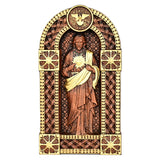 Sacred Heart of Jesus Arch Wooden Tabletop Arrangement - BGCOPPER