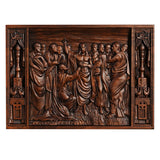 Jesus and the Apostles Wooden Wall Hanging - BGCOPPER
