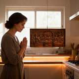 Last Supper Religious Carving Icons Personalized Gifts Wood Carving Religious Wood Wall Art