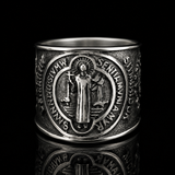 Saint Benedict Ring,ward off spiritual and physical dangers