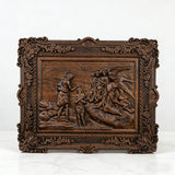 The Baptism of Christ Hand-Carved Wooden Wall Art: A Sacred Tribute to New Life