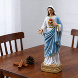 Our Lady of the Sacred Heart Resin Statue: A Gentle Companion of Love and Faith - design detail