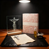 Jesus Crucifixion Glass Lamp: Turning Faith into a Tangible Daily Sacred Object