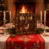 Nativity Scene Wooden Plaque – A Handcrafted Reminder of Christ's Birth 🕊️