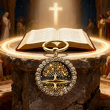Tree of Life Keychain: A Christian Symbol of Rooted Faith & Eternal Hope