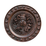 Chinese Zodiac “Fu” Disc Wooden Decoration Wall Hanging - BGCOPPER