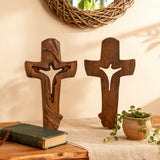 Empty Form, Full Faith: -Jesus Ascends the Cross