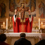 New Ascension Cross: Glory of Resurrection & Proclamation of Redemption