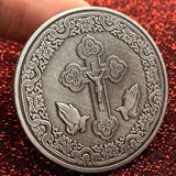 Jesus’ Crown of Thorns Cross Coin: A Tangible Reminder of Love & Sacrifice
