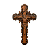 Ash wood Crucifix wood carving Crucifx ,Jesus Christ, wooden Cross gift of love - BGCOPPER