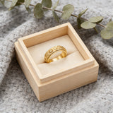 Sun, Moon & Stars Rotating Fidget Ring | Celestial Anxiety Relief Jewelry