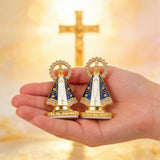 Our Lady of Aparecida Diamond-Embellished Figurine