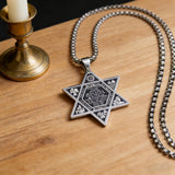 Stainless Steel Star of David Jewish Necklace: A Timeless Symbol of Heritage & Faith