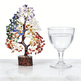 7 Chakra Crystal Tree | Natural Healing Stone Decor