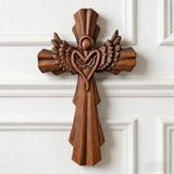 Angel Guardian Cross Wall Decoration