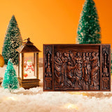 Jesus and the Apostles Wooden Wall Hanging - BGCOPPER