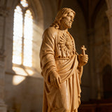 Sacred Heart of Jesus Wooden Statue: A Tribute to Unfailing Love