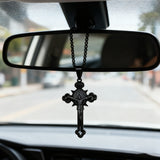 Golden St. Benedict Exorcism Cross - Blessings to you and your family