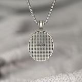 PURE TIN Crucifix Jesus Crown Of Thorns Pendant Necklace - BGCOPPER