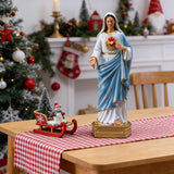 Our Lady of the Sacred Heart Resin Statue: A Gentle Companion of Love and Faith - product view