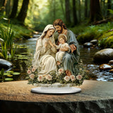 Holy Family 2D Flat Acrylic Decor – A Gentle Reminder of Love & Unity in Your Home