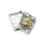 Religious jewelry metal zinc alloy ring hollow packaging box - BGCOPPER