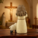 The Good Shepherd Resin Figurine: "The Lord is My Shepherd" ✨🙏