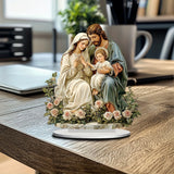 Holy Family 2D Flat Acrylic Decor – A Gentle Reminder of Love & Unity in Your Home