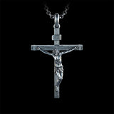 S925K Jesus Cross Necklace - BGCOPPER