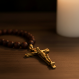 S925K Sandblasted Silver Jesus Crucifix Pendant