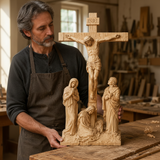 New Product Jesus crucifixion scene ornaments