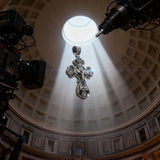 Two-Sided Devotional Cross - Jesus & Mary in 925 Silver - Wearable Faith